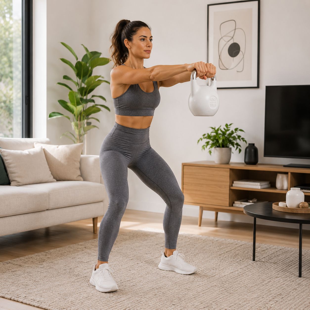 Kettlebell Exercices de Fitness