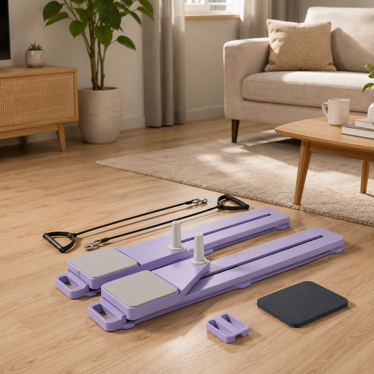 Planches de pilates Multifonction 4-en-1