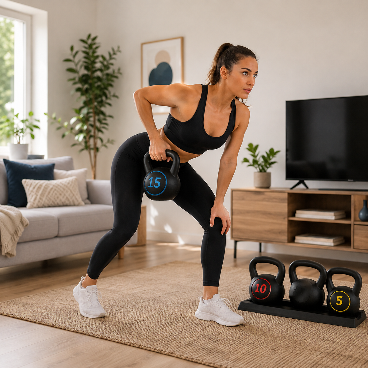 Kettlebell Entraînement à Domicile