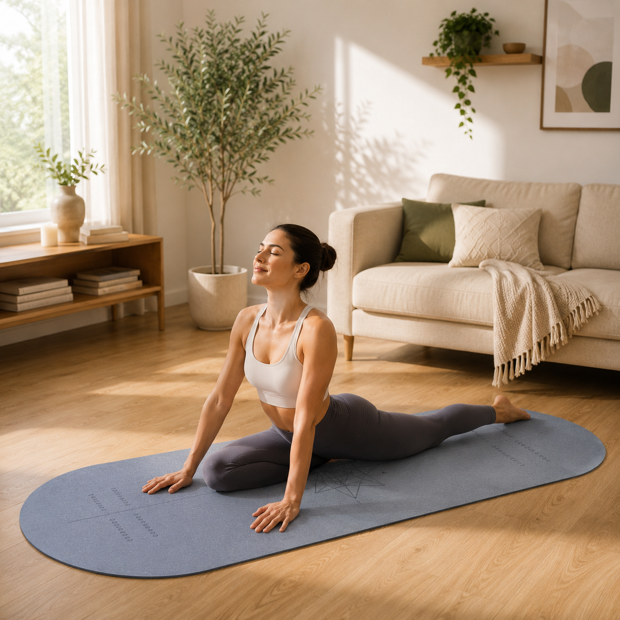 Tapis de Fitness Ovale
