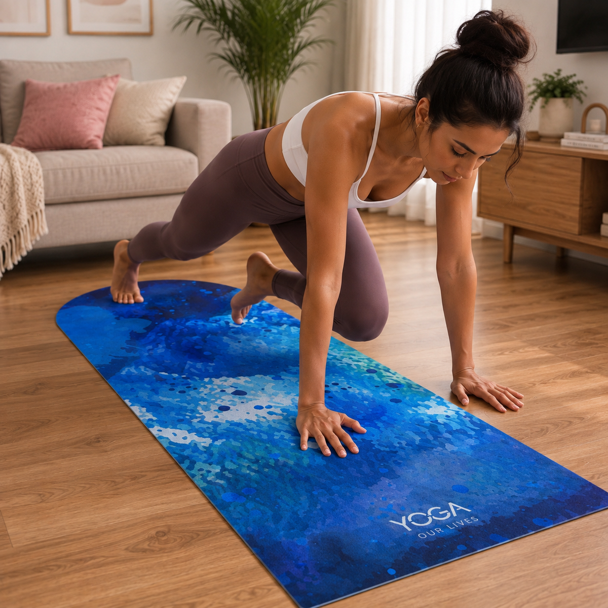 Tapis de Sport en Daim
