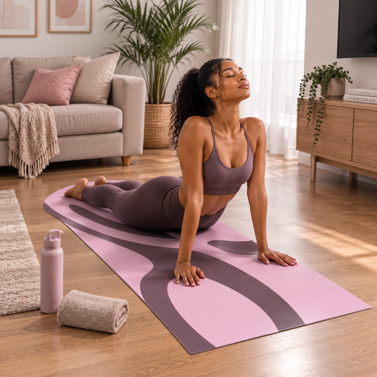 Tapis de Sport en Daim