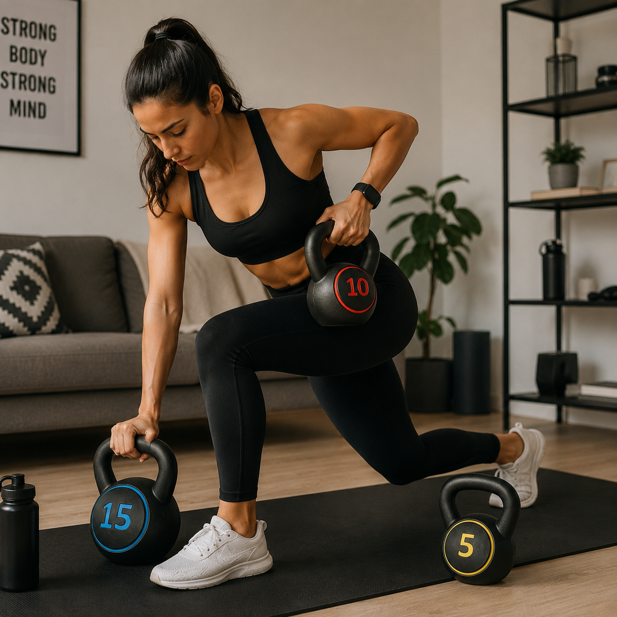 Kettlebell Entraînement à Domicile