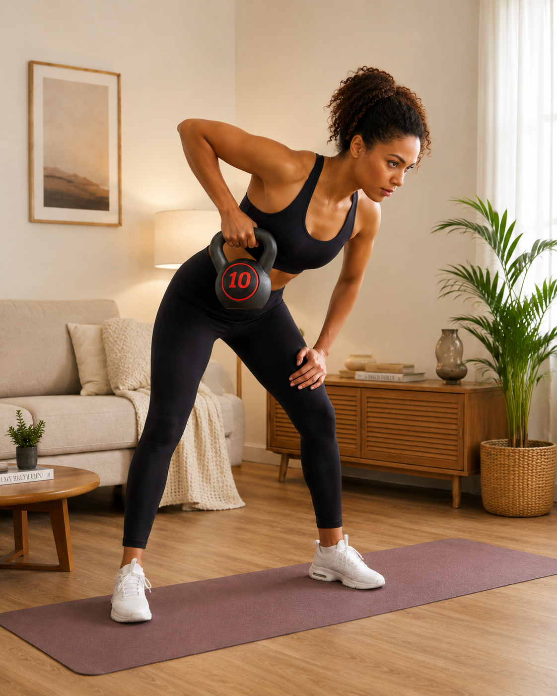 Kettlebell Entraînement à Domicile