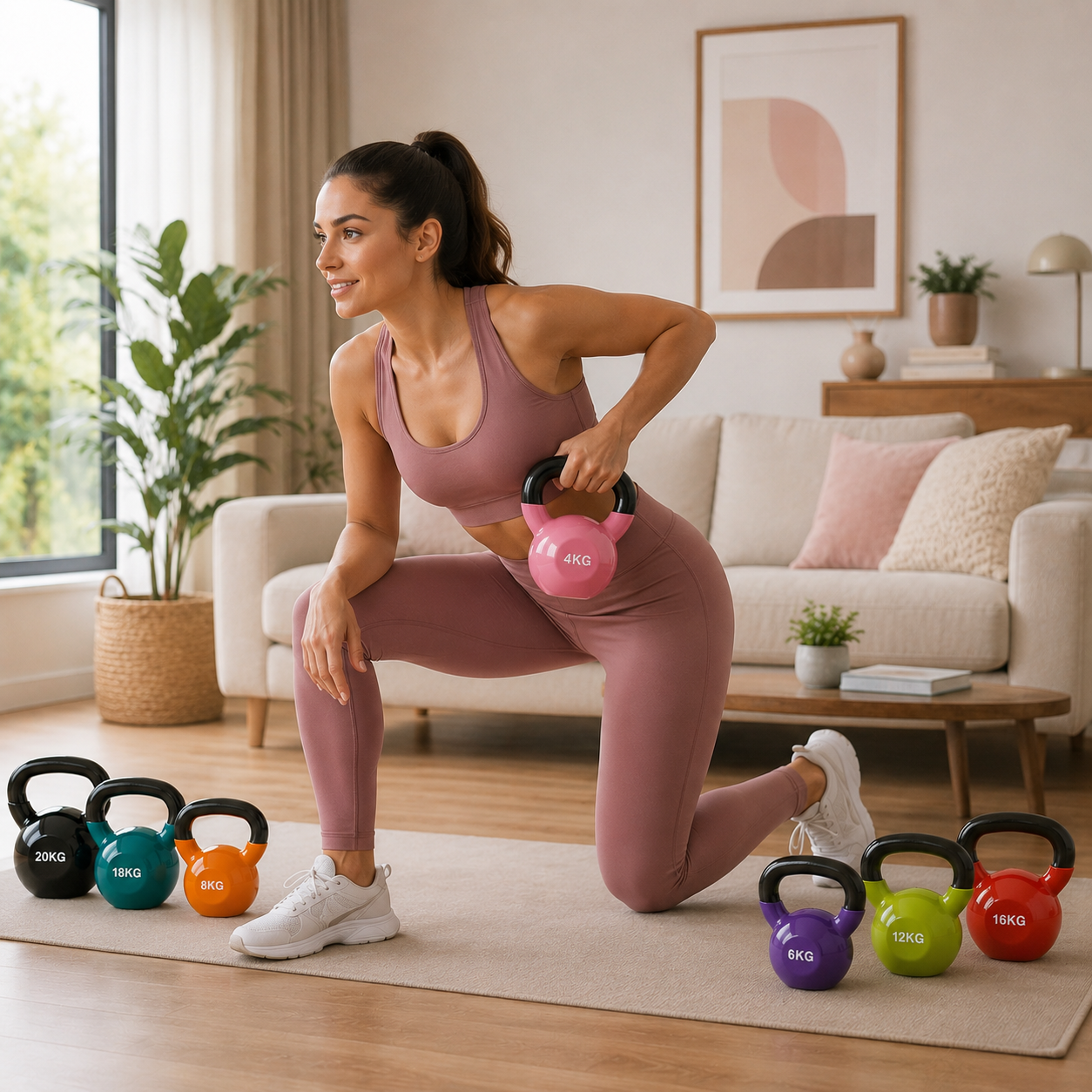 Kettlebell Polyvalent pour le Fitness