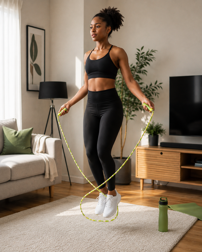 Corde à sauter réglable