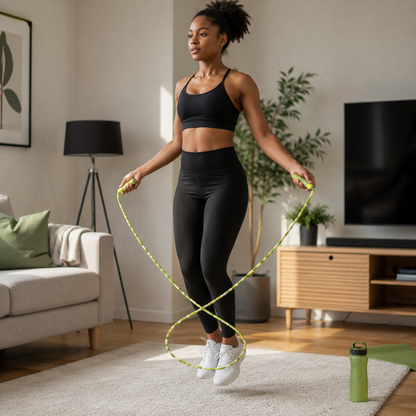 Corde à sauter réglable