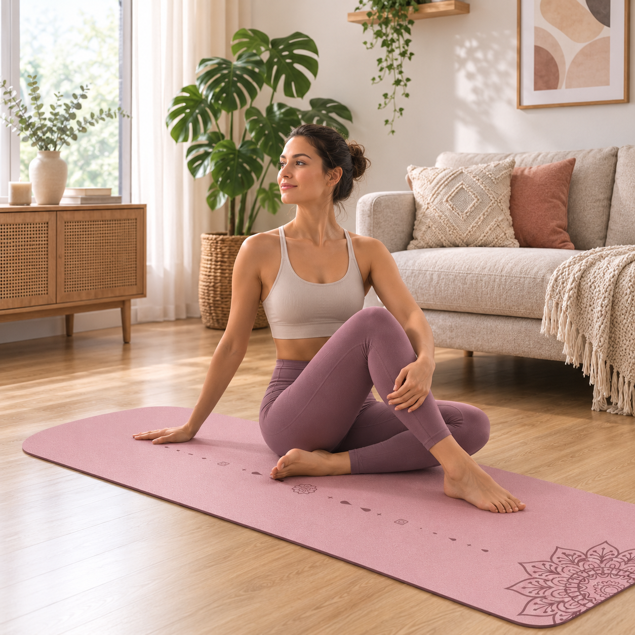 Tapis de Fitness Mandala