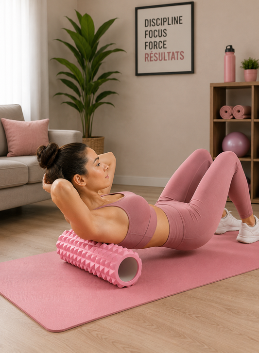 Rouleau de massage en mousse – Récupération musculaire et fitness