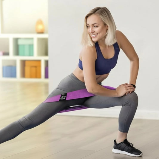 Bandes de Résistance en Tissu Premium – Renforcez Votre Corps Partout