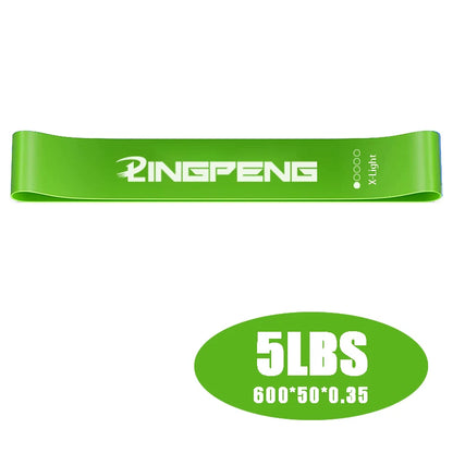 Bandes de Résistance Fitness Novyfit – Set 5 Niveaux pour Fessiers et Jambes
