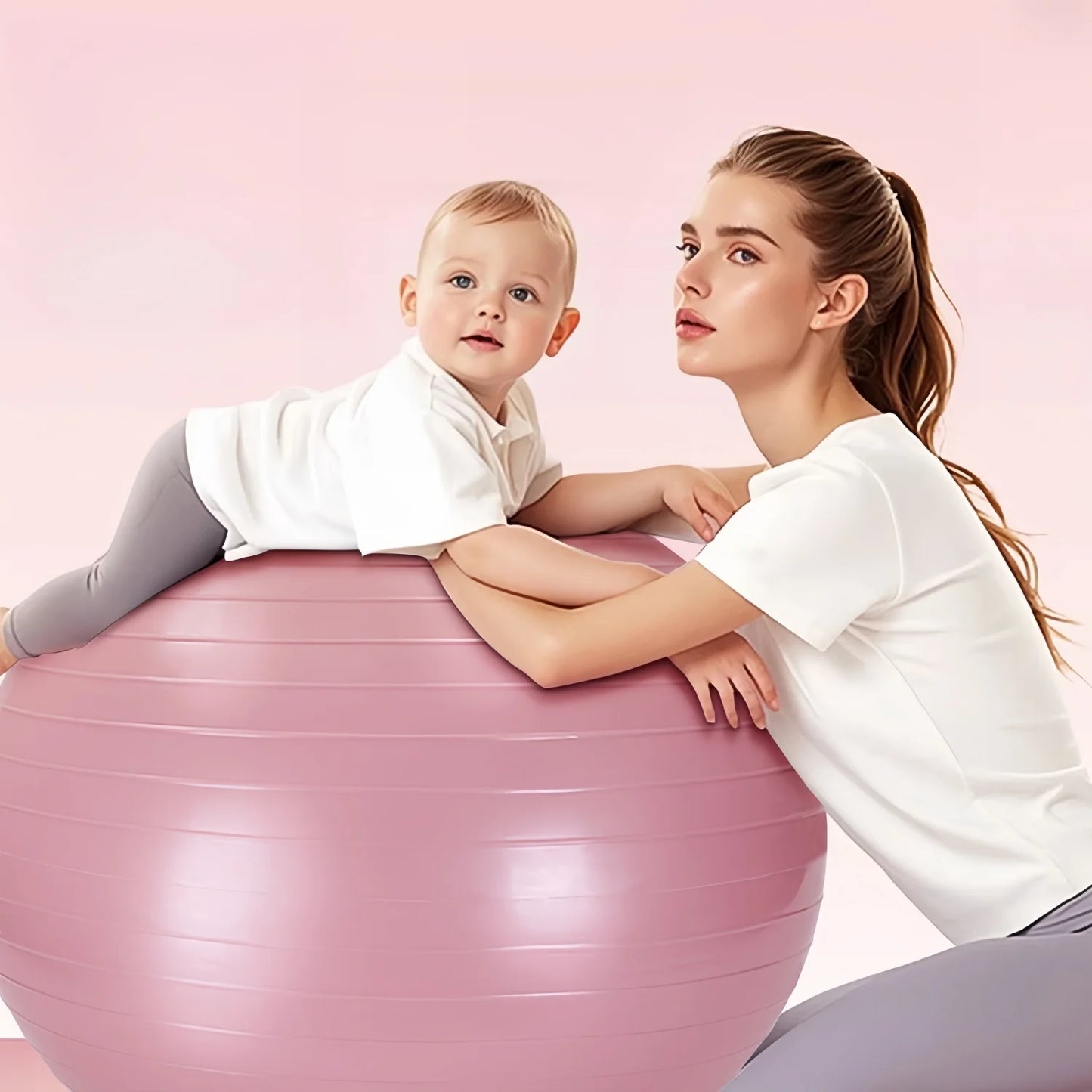 Balle de yoga antidéflagrante – Équilibre, Renforcement & Pilates