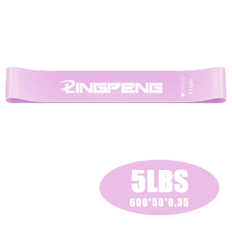 Bandes de Résistance Fitness Novyfit – Set 5 Niveaux pour Fessiers et Jambes