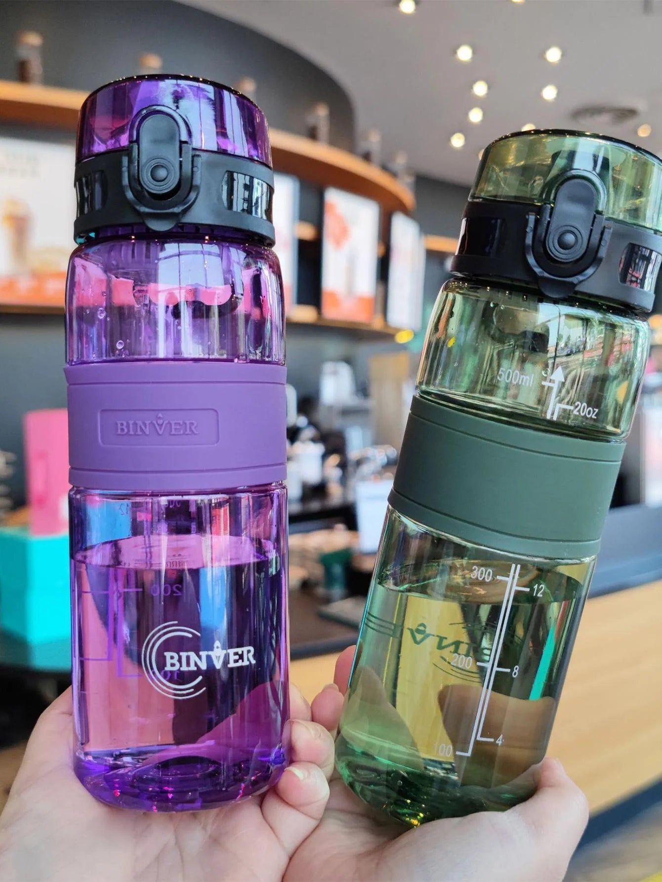Bouteille de sport 500 ml NovyFit – Hydratation légère et pratique