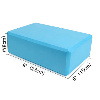 Bloc de Yoga en Mousse Haute Densité – Stabilité & Confort