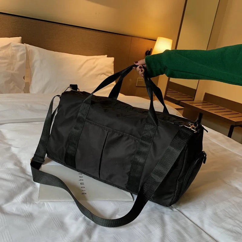 Sac de Sport Imperméable Grande Capacité avec Compartiment à Chaussures