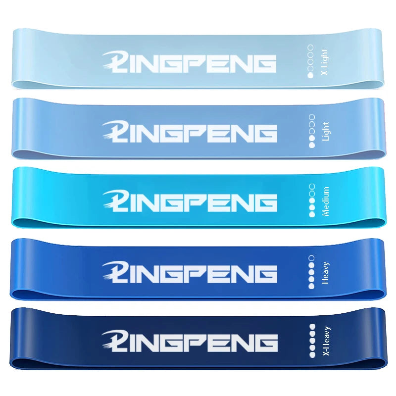 Bandes de Résistance Fitness Novyfit – Set 5 Niveaux pour Fessiers et Jambes