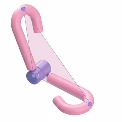 Pince de jambes de Fitness-Renforcement les Cuisses et Fessiers