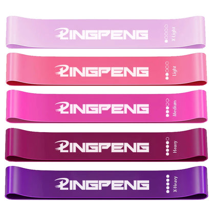 Bandes de Résistance Fitness Novyfit – Set 5 Niveaux pour Fessiers et Jambes