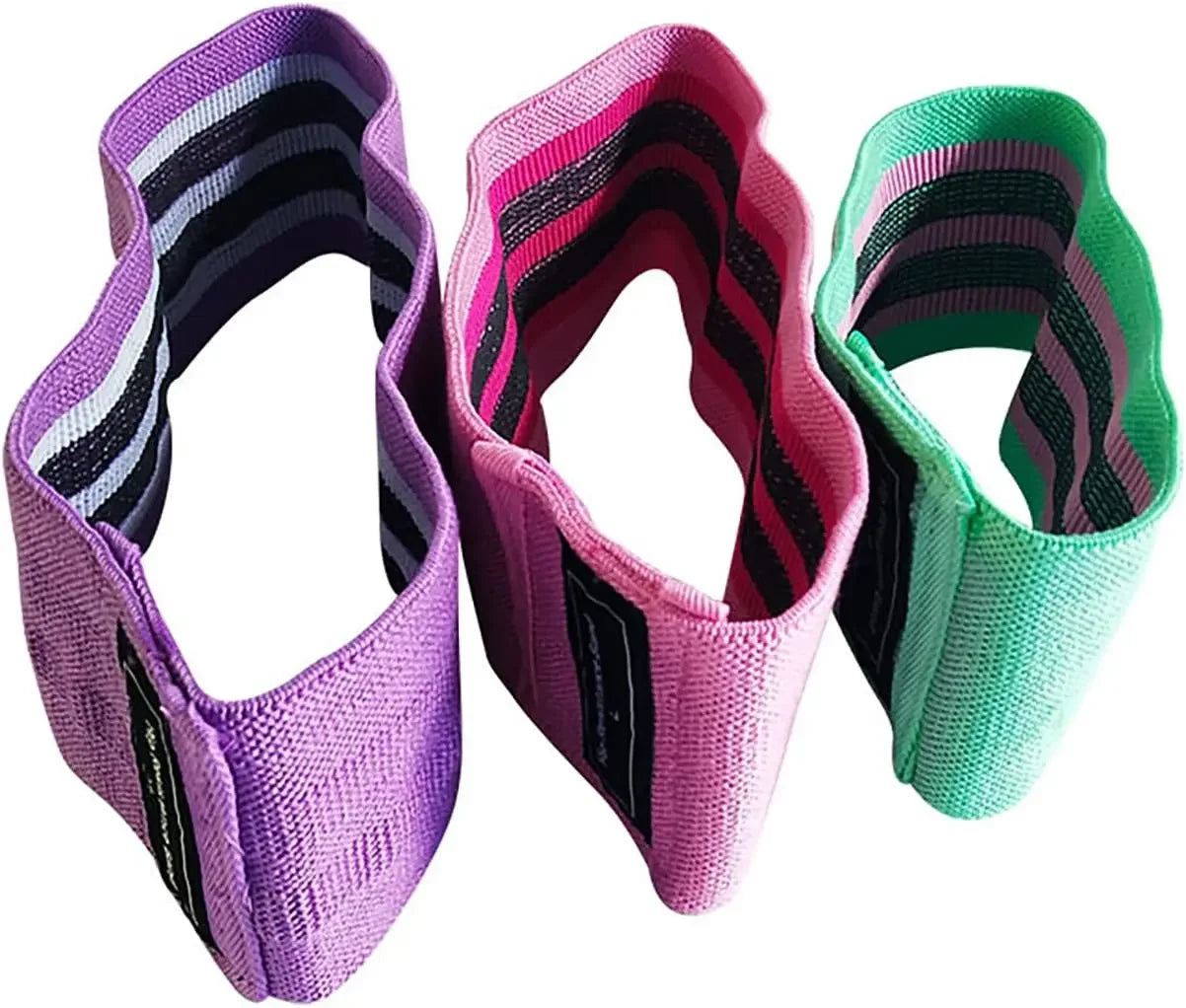 Bandes de Résistance en Tissu Premium – Renforcez Votre Corps Partout