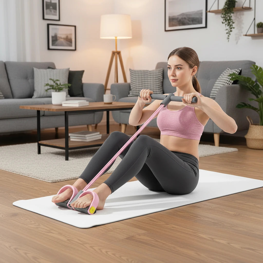 Extracteur de Pédales Fitness avec Bandes de Résistance