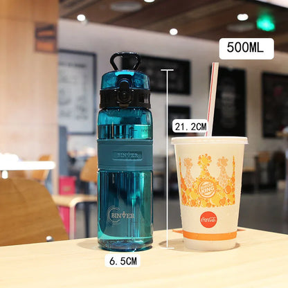 Bouteille de sport 500 ml NovyFit – Hydratation légère et pratique