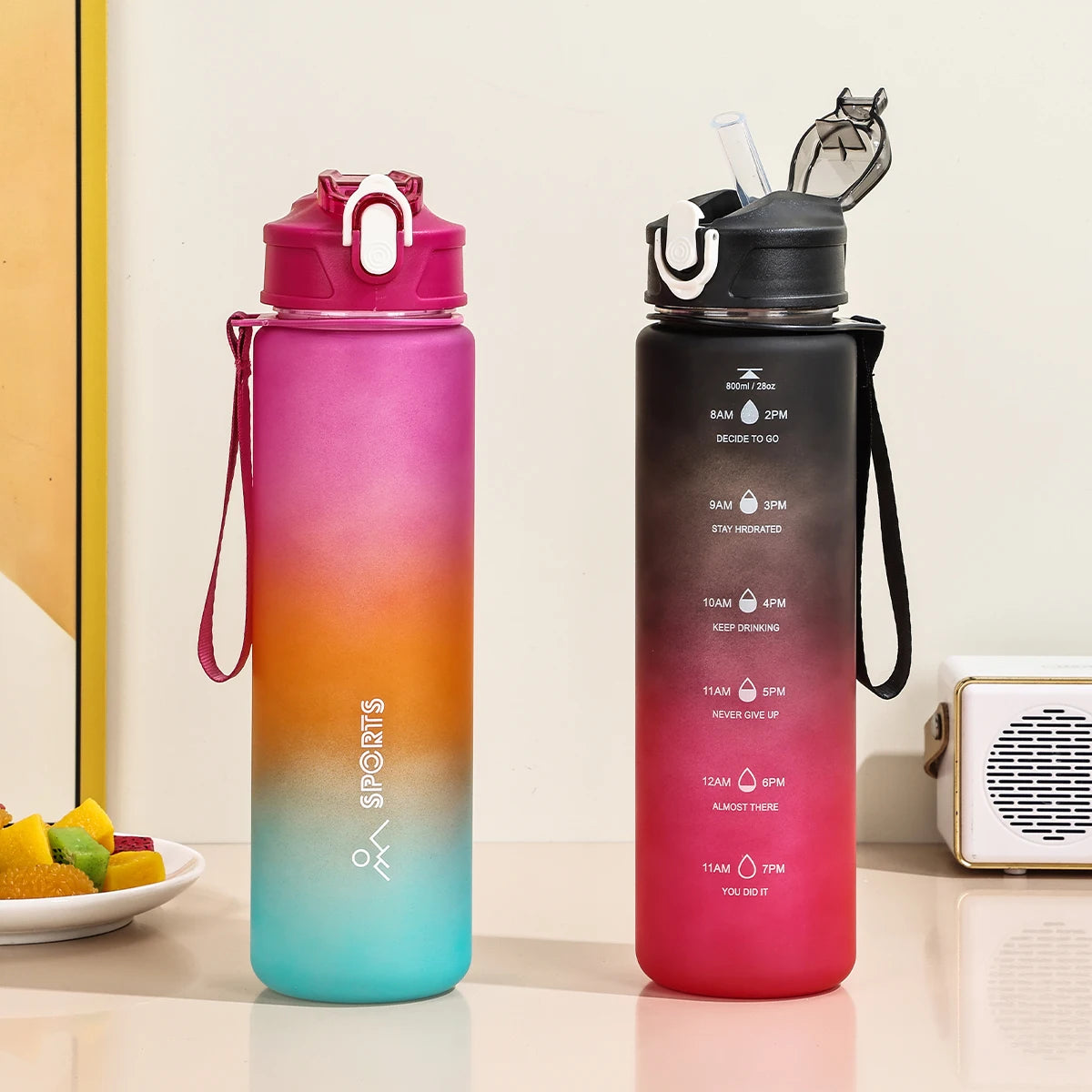 Bouteille de sport réutilisable – Hydratation idéale pour vos entraînements