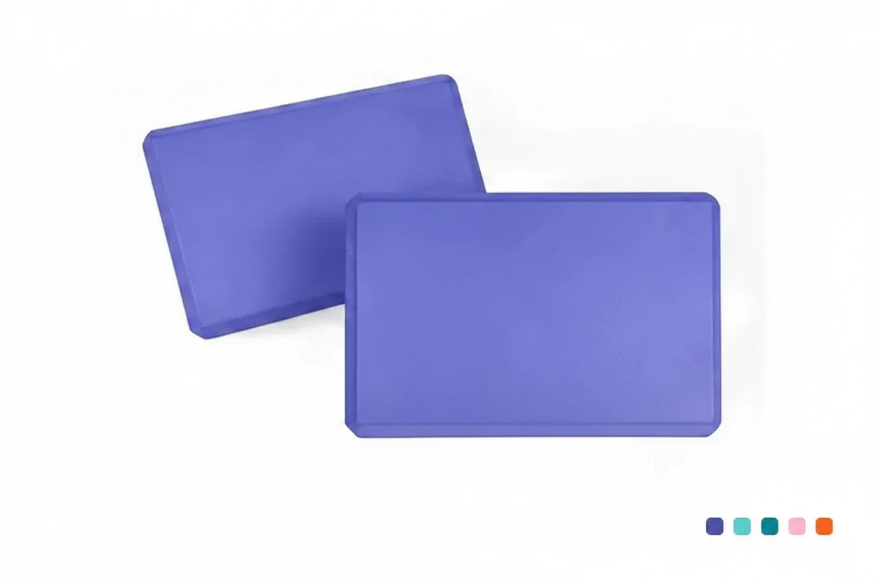 Bloc de Yoga en Mousse Haute Densité – Stabilité & Confort